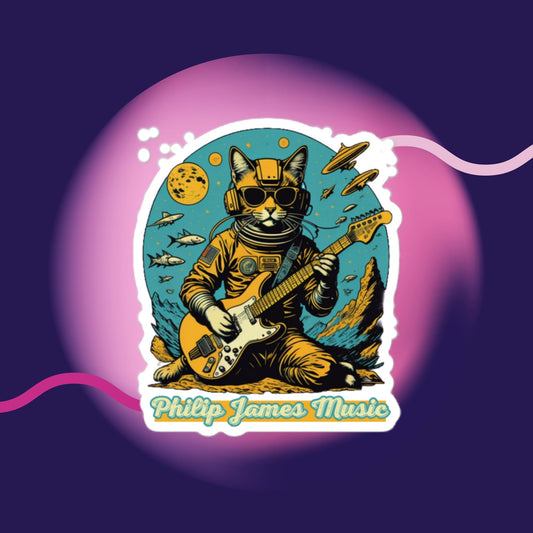 Cosmic Cat Sticker