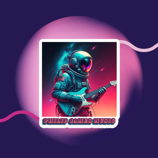 Galactic Groove Sticker