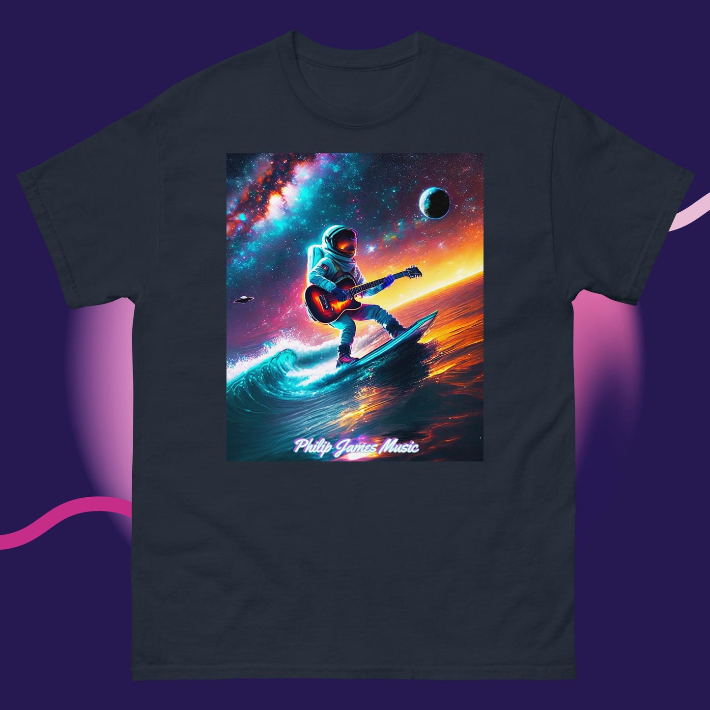 Celestial Surfer tee